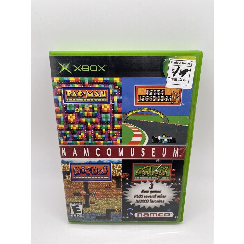 Namco Museum Xbox - Complete CIB - TESTED
